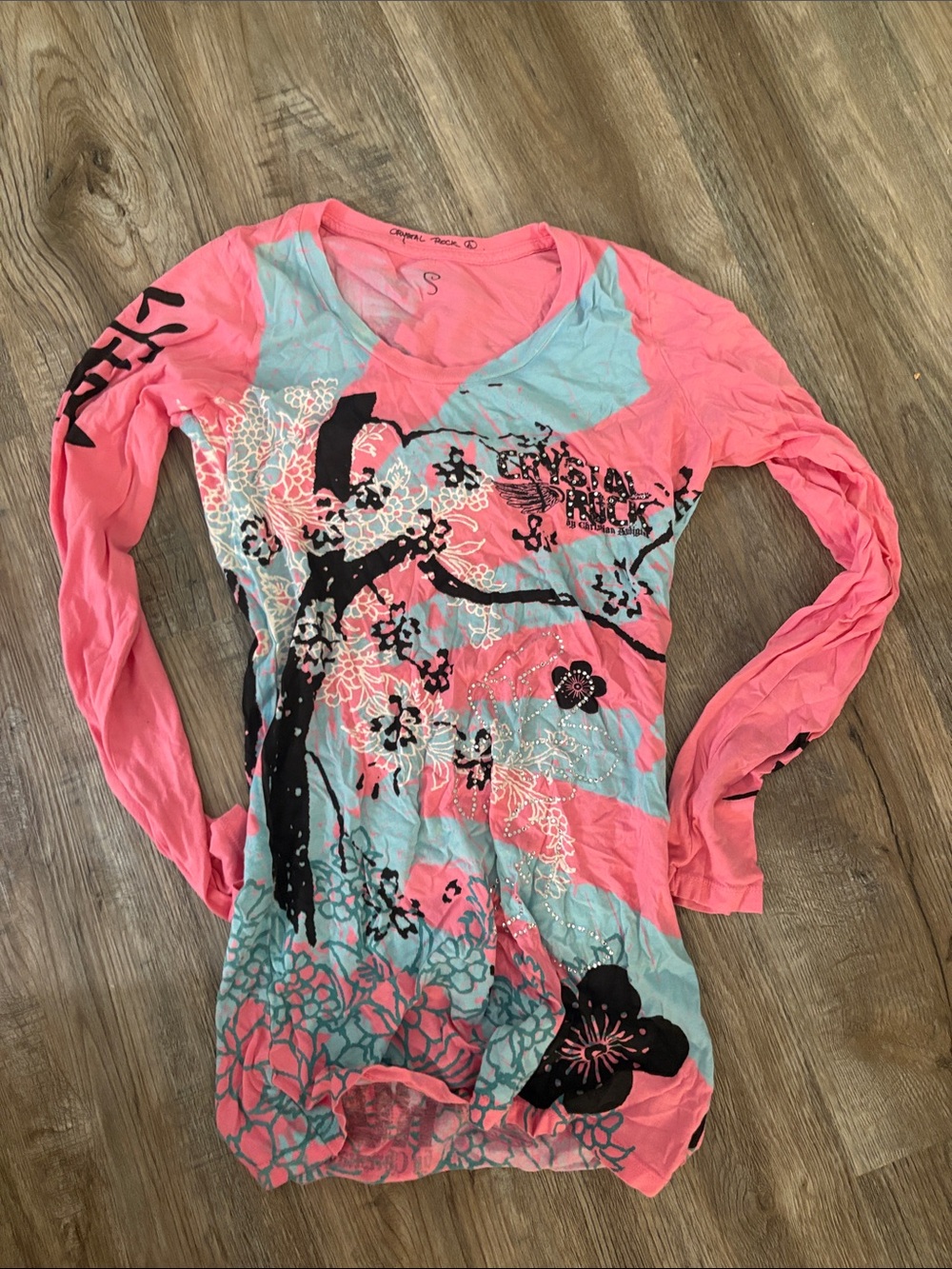 Crystal rock mini dress